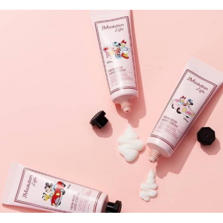 JM SOLUTION LIFE DISNEY FRESH ROSE HAND CREAM SET Крем для рук Ароматная Роза (Микки) набор