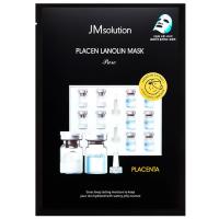 JM SOLUTION PLACEN LANOLIN MASK PURE Антивозрастная плацентарная маска с ланолином