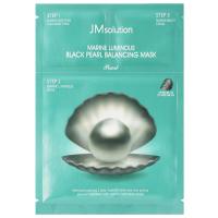 JM SOLUTION MARINE LUMINOUS BLACK PEARL BALANCING MASK Маска с экстрактом черного жемчуга