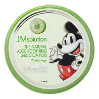 JM SOLUTION THE NATURAL ALOE SOOTHING GEL CICA PLUS CALMING DISNEY MICKEY Успокаивающий гель для лица и тела с алое и центеллой (Мики)