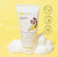 JMELLA IN FRANCE LIME & BASIL DAILY CLEANSING FOAM EX x DISNEY 100 Парфюмированная очищающая пенка для лица «Лайм и базилик» (Белоснежка)