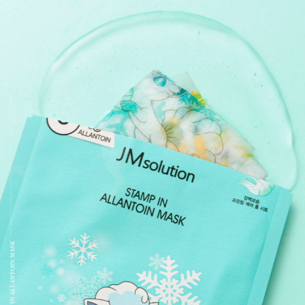 JM SOLUTION STAMP IN ALLANTOIN MASK Тканевая маска с алантоином