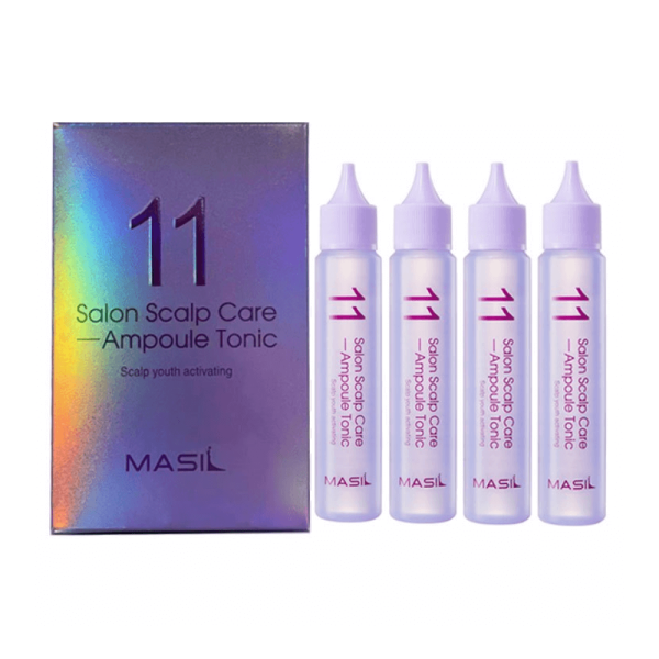 MASIL 11 SALON SCALP CARE AMPOULE TONIC Ампульный тоник для кожи головы