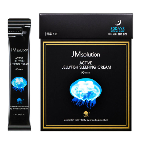 JM SOLUTION ACTIVE JELLYFISH SLEEPING CREAM Ночная крем-маска с экстрактом медузы