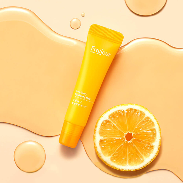 Fraijour Yuzu Honey Lip Sleeping Mask Ночная питательная маска для губ с юдзу и прополисом