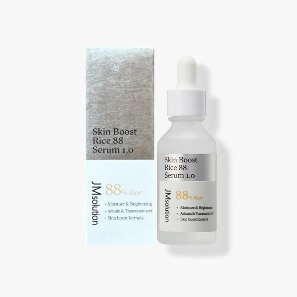 JM SOLUTION SKIN BOOST RICE 88 SERUM 1.0 Сыворотка с рисовой водой для сияния кожи