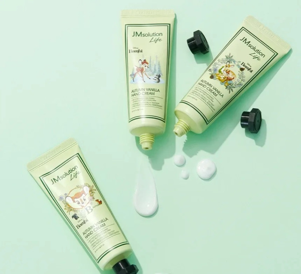 JM SOLUTION LIFE DISNEYAUTUMN VANILLA HAND CREAM SET Крем для рук Ванильная Осень (Бамби) набор