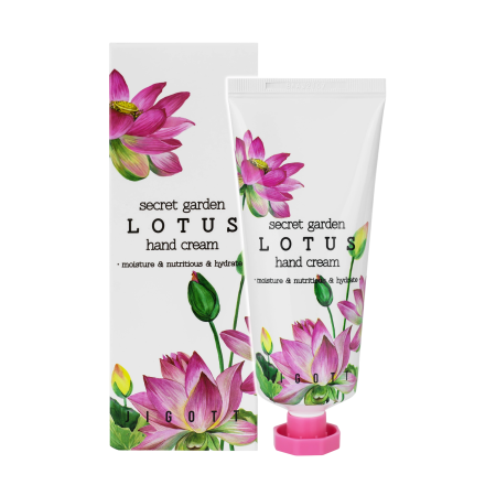 JIGOTT SECRET GARDEN LOTUS HAND CREAM Крем для рук с экстрактом лотуса