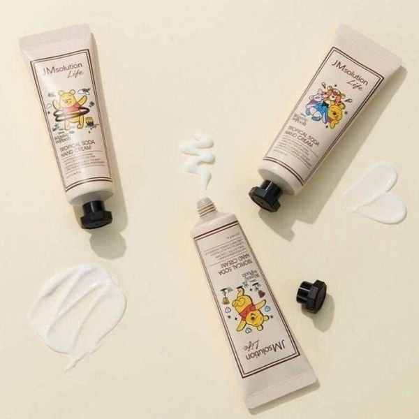 JM SOLUTION LIFE DISNEY TROPICAL SODA HAND CREAM SET Крем для рук Тропическая Сода (Винни Пух) набор