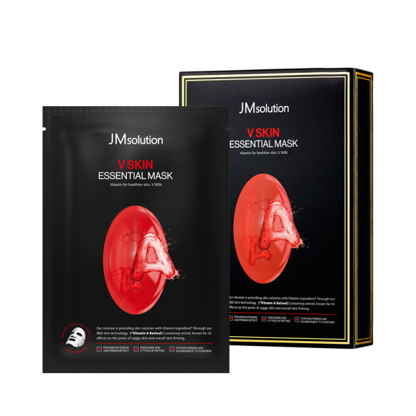 JM SOLUTION V SKIN ESSENTIAL MASK VITAMIN A Тканевая маска в витамином А