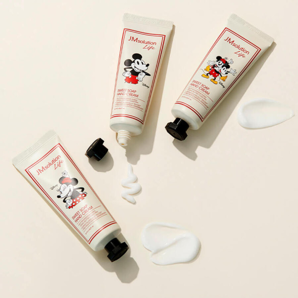 JM SOLUTION LIFE DISNEY SWEET SOAP HAND CREAM SET Крем для рук Душистое Мыло (Минни) набор