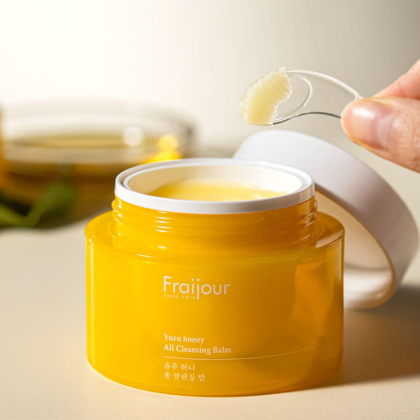 Fraijour Yuzu Honey All Cleansing Balm Очищающий бальзам для сияния кожи с юдзу 